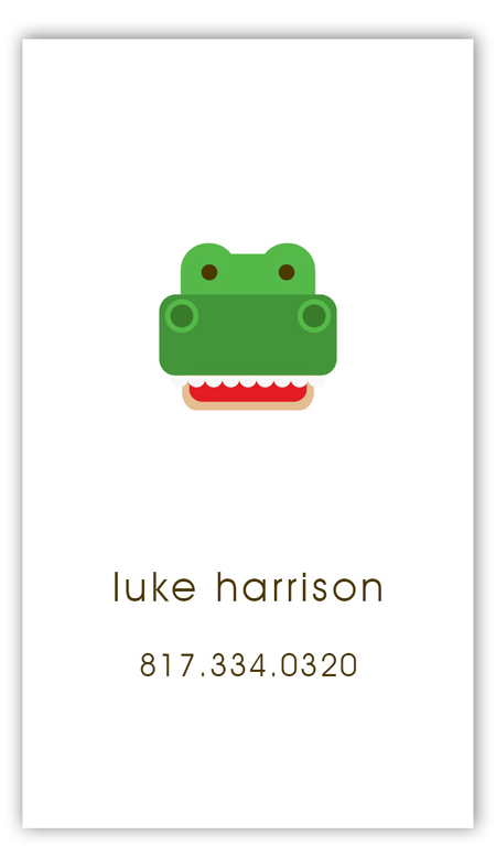 Later Gator Calling Card