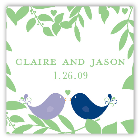 Love Birds Gift Tag
