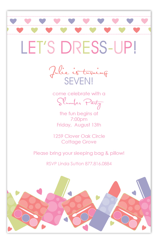 Makeover Party Invitation