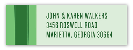 Mistletoe Kisses Address Label