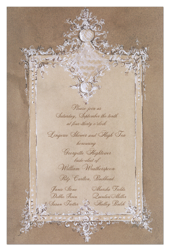 Mono Frame Invitation