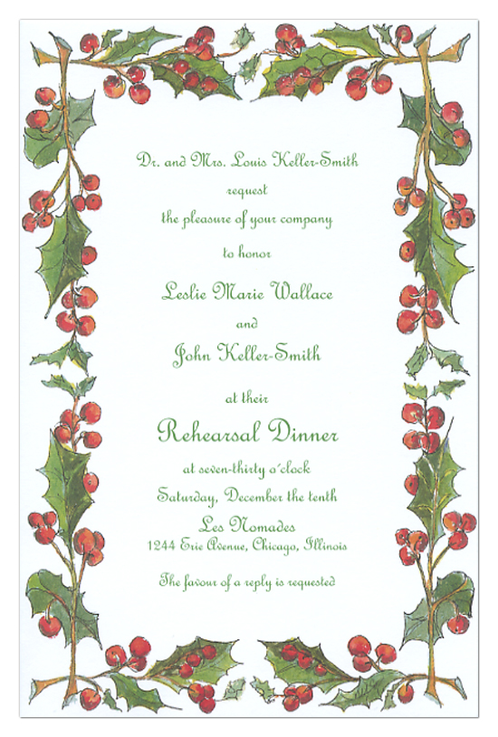 Nellie Holly Invitation