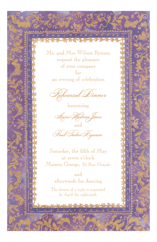 Faux-Tuny Grape Invitation