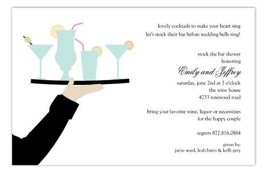 Passed Cocktails Invitation