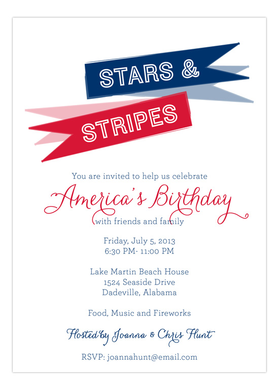 patriotic-pennant-invitation-pddd-np57py1303 Our Memorial Day Weekend Sale is Here!