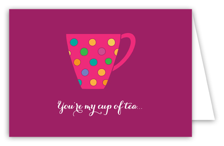 My Cup of Tea Folded Notecard