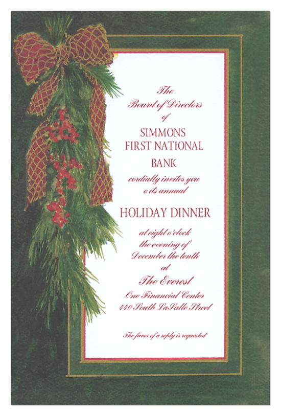 Pine and Pine Invitation