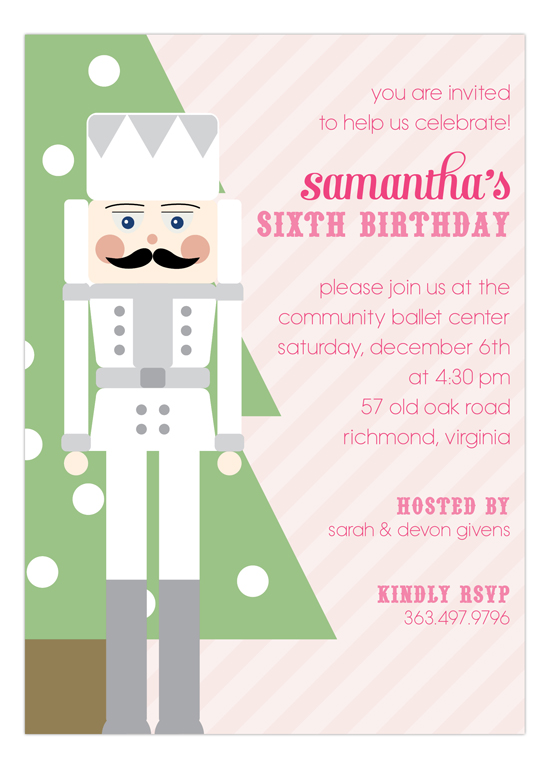 pink-nutcracker-invitation-pddd-np57hc1212 Kids Winter Party Ideas