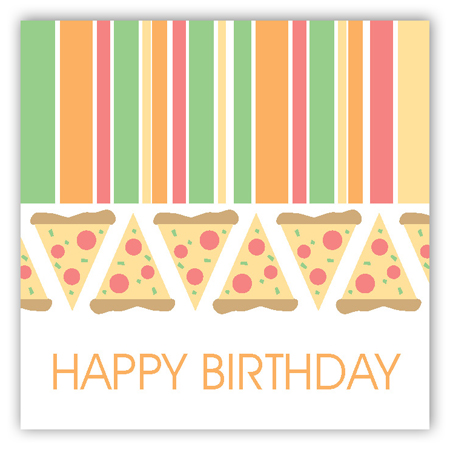 Pizza Party Gift Tag