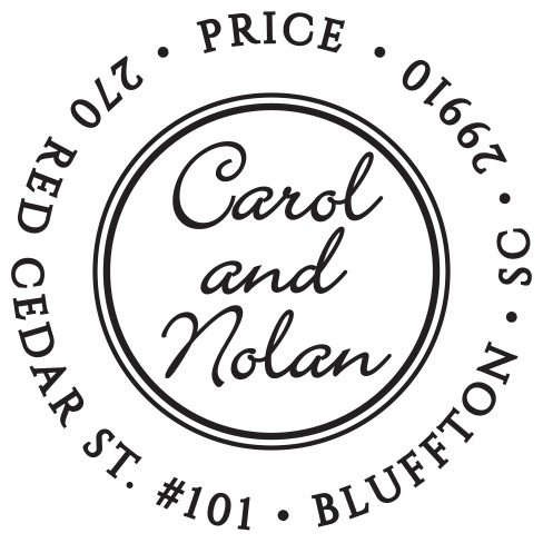 Carol Personalized Stamp