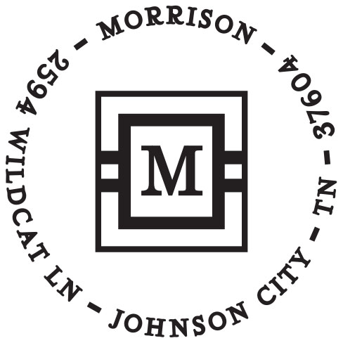 Morrison Personalized Stamp
