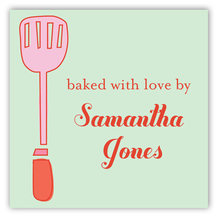 Retro Housewife Square Sticker