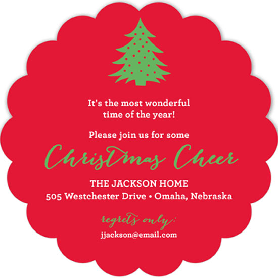 scallop-christmas-tree-invitation-pddd-npschc1303 Winter Party Invitations