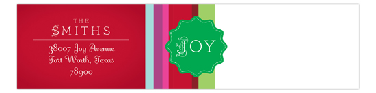 Shades of the Season Stripes  Envelope Wrap