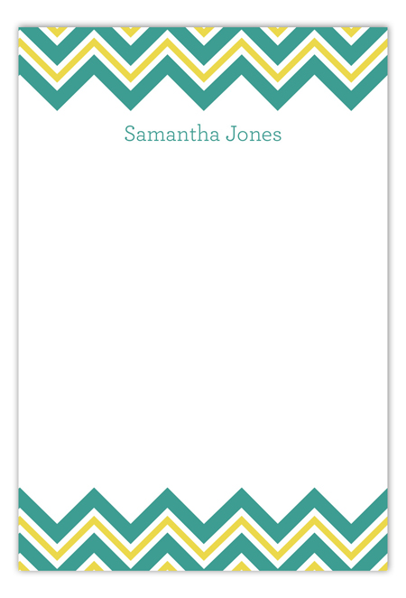 Simply Organized Flat Note Card