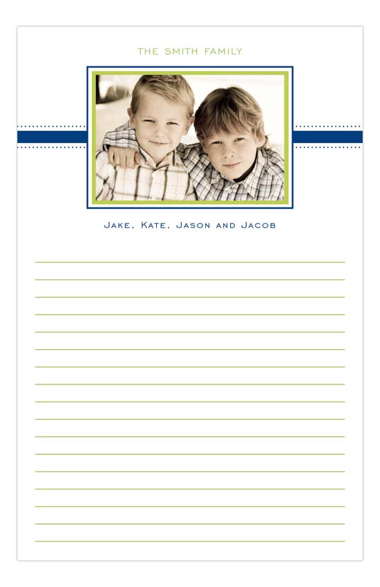 Simply Preppy Notepad