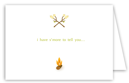 Smores Note Card