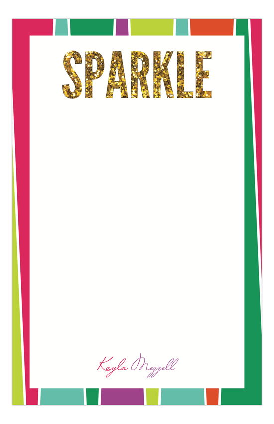 Sparkle Notepad