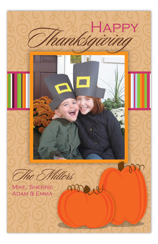 thanksgiving-pumpkins-photo-card-pspdd-pp58c167 Thanksgiving Dinner Ideas