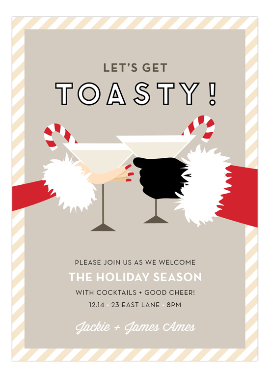 toasty-santa-invitation-dmdd-np57hc1250dmdd How to Throw a Great Holiday Cocktail Party