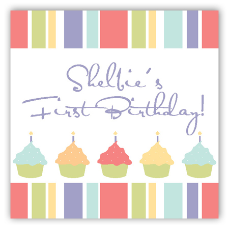 Turning One Gift Tag