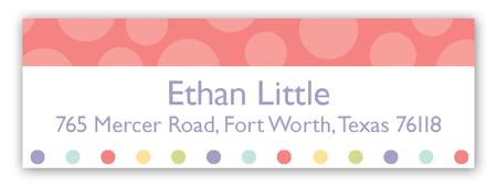 Turning Three Address Label