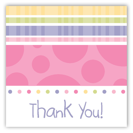 Turning Three Soft Pastels Square Sticker