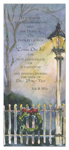 Twilight Lantern Invitation