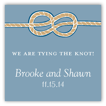 Tying the Knot Gift Tag