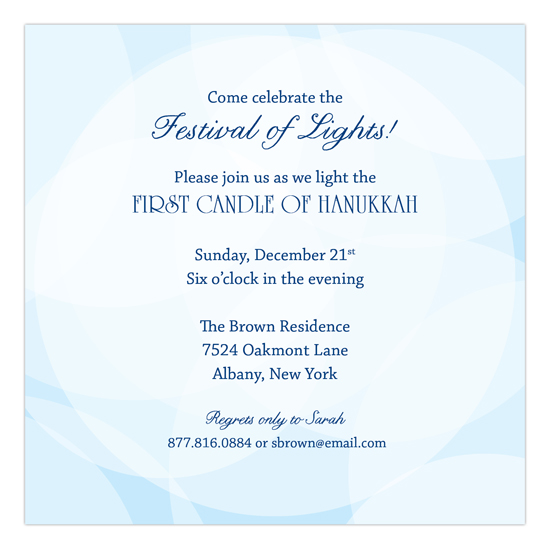 Warm Winter Wishes Invitation