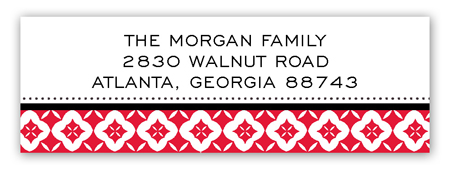 Winter Icon Address Label