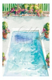 Crystal Clear Pool Party Invitation