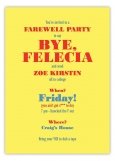 Bye Felecia Farewell Party