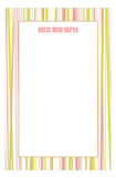 Abstract Stripes Notepad