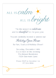 All is Bright Invitation