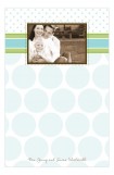 Aqua Patterns Photo Notepad