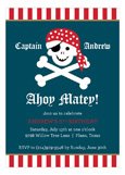 Arrr Matey Kids Pirate Party Invitations