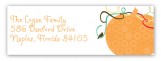 Autumn Pumpkin Address Label