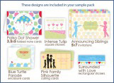 Baby Shower Sample Pack