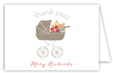 Baby Shower Stroller Neutral Note Card