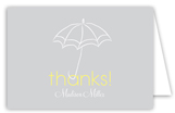 Baby Shower Umbrella Neutral Note Card