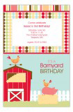 Barnyard Birthday Invitation