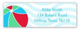 Beach Ball Address Label