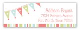 Birthday Party Banner Address Label