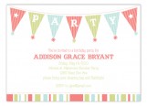 Birthday Party Banner Invitation