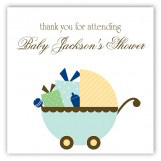 Blue Carriage Gifts Square Sticker