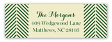 Boughs of Holly Address Label