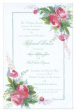 Cabbage Rose Invitation