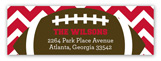 Chevron Tailgate Address Label