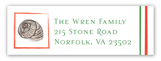 Christmas at the Beach Address Label